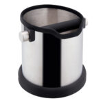 Δοχείο Knock Box Κυκλικό Stainless Steel / Silicone Ø17
