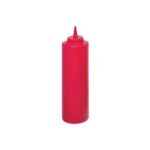 Μπουκάλι Σάλτσας PE 700ml Κόκκινο
