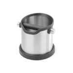 Δοχείο Knock Box Κυκλικό Inox 15,3X18,5X16,5εκ.