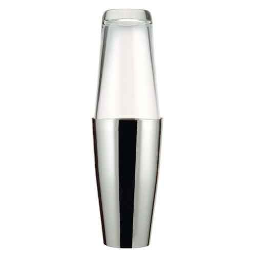 Boston Shaker Stainless Steel 500ml Σέικερ Με Γυαλί - Aboutbar.gr
