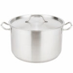 Χύτρα Βαθιά Inox Με Καπάκι 8lt Ø26x15εκ.