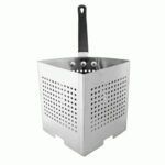 Σουρωτήρι INOX Θήκη Για Μακαρόνια 16x15,2x18hcm