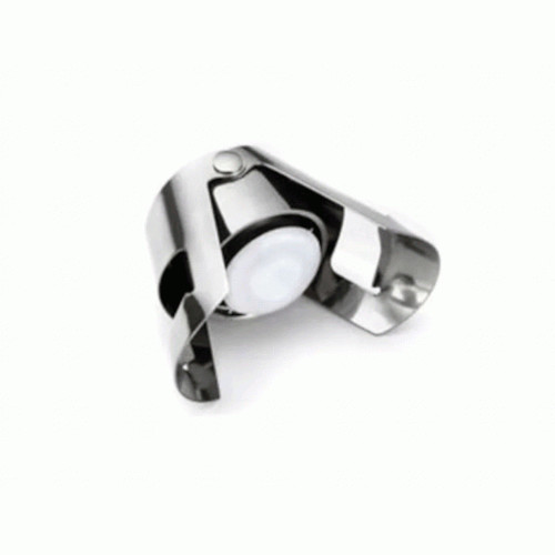 πώμα σαμπάνιας inox για ερμητικό κλείσιμο φιάλης