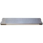 Σχάρα inox 70x11 για μπαρ με αποστράγγιση και αντιολισθητική επιφάνεια