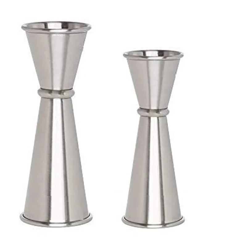 Διπλή Μεζούρα Bar Inox Ματ 15-30ml Japanese