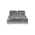 Επαγγελματική Ηλεκτρική Φριτέζα Διπλή 2x6Lt Galore FRYECO6+6 Inox